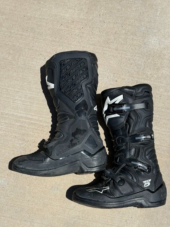 Alpinestars Tech 5 MX Boots – Size 8 US main image 5